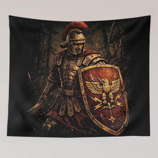 Item preview, Teutoburg Forest Roman Battle Ancient Art designed and sold by Retr0Tshirts.