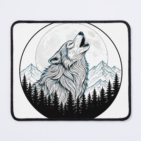 Item preview, Great Wolf Of The Woods designed and sold by BeastandBanshiLLC.