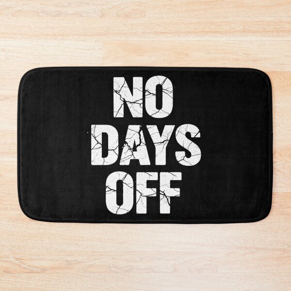 Item preview, No Days Off Hustle Motivation Streetwear Grunge Typography T-Shirt designed and sold by SLDavincy.