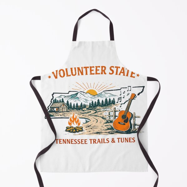 Item preview, Volunteer State Tennessee Trails Tunes designed and sold by Matinez Pink.