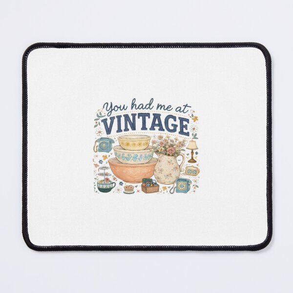 Item preview, You Had Me At Vintage — Retro Kitchenware Illustration | Cottagecore Antique Aesthetic designed and sold by Colorful-Garden.