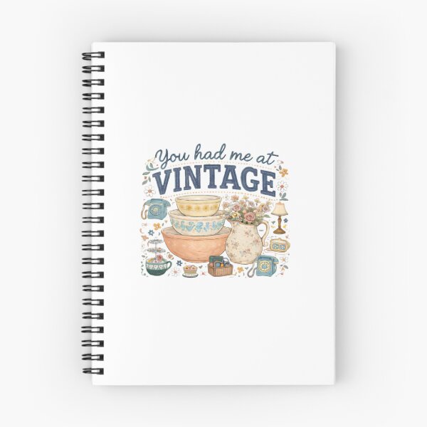 Item preview, You Had Me At Vintage — Retro Kitchenware Illustration | Cottagecore Antique Aesthetic designed and sold by Colorful-Garden.
