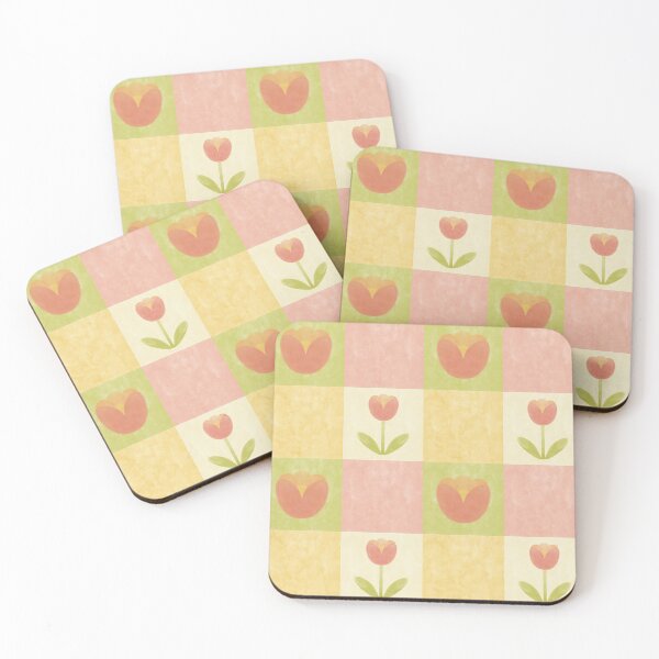 Item preview, Watercolor Tulip Garden - Soft Pastel Spring Pattern designed and sold by Crearte By Danie.