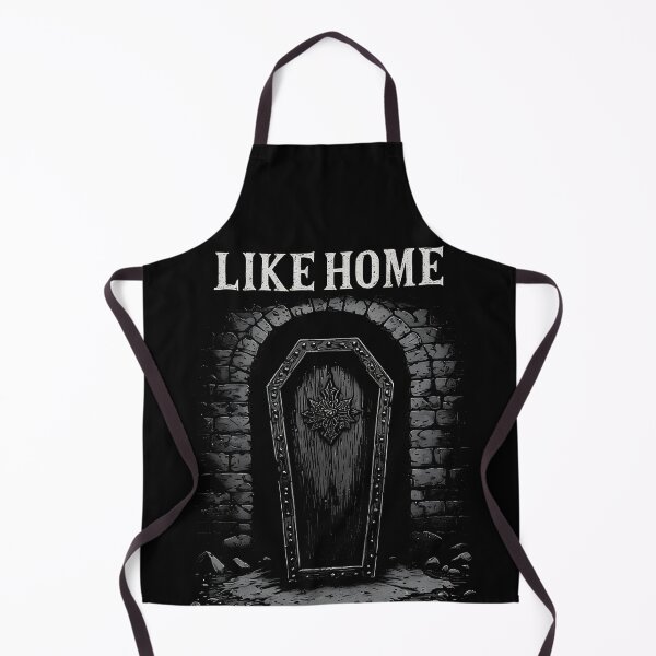Item preview, Gothic Coffin Like Home Dark Humor Aesthetic (BLACK) designed and sold by MorbidDreams.