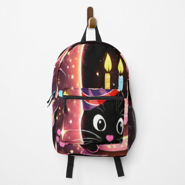 Item preview, Black Cat Birthday Party Shirt – Cute Cat with Cake & Party Hat – Let's Party Happy Birthday Tee for Cat  designed and sold by CatLovers Studio.