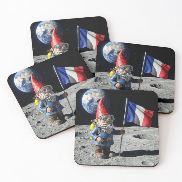 Item preview, Garden Gnome Claims Moon for France designed and sold by Tridentulus.