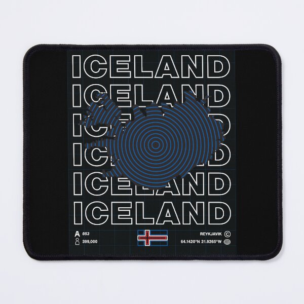 Item preview, Iceland Minimal Map designed and sold by Atlas-Array.