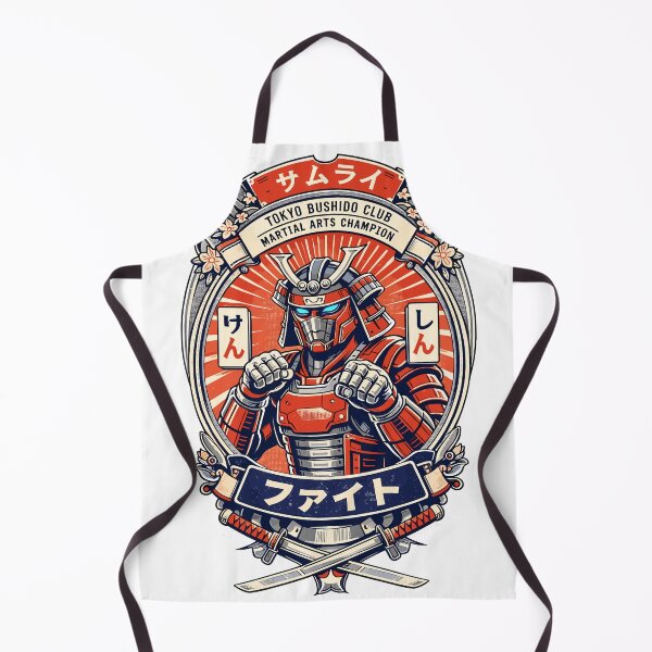 Item preview, Samurai Robot Martial Arts T-Shirt designed and sold by Matinez Pink.