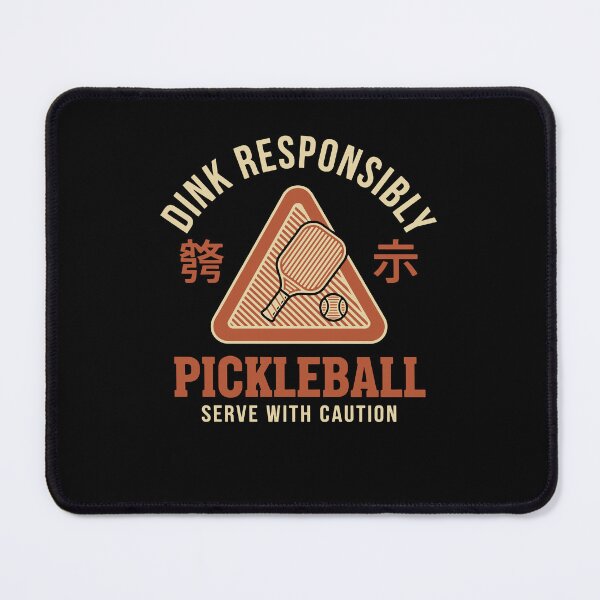 Item preview, Pickleball Funny Player Dink Responsibly Caution designed and sold by LuminOrb.