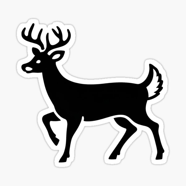 Whitetail Deer Sticker