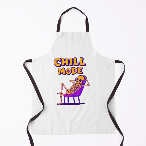 Item preview, Chill Mode Skeleton Funny Relax Vibes Aesthetic T-Shirt designed and sold by SLDavincy.