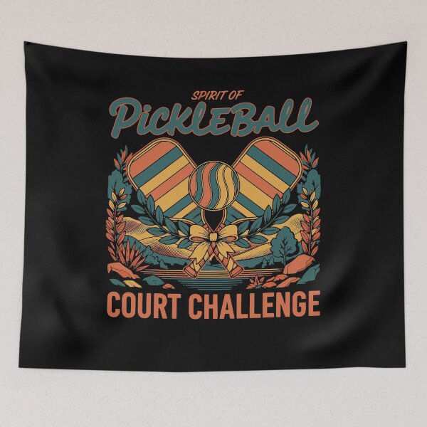 Item preview, Pickleball Spirit Court Challenge Player Paddles designed and sold by LuminOrb.