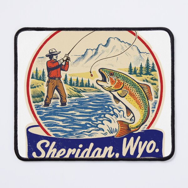 Item preview, Fishing Adventure in Sheridan, Wyoming T-Shirt designed and sold by Matinez Pink.