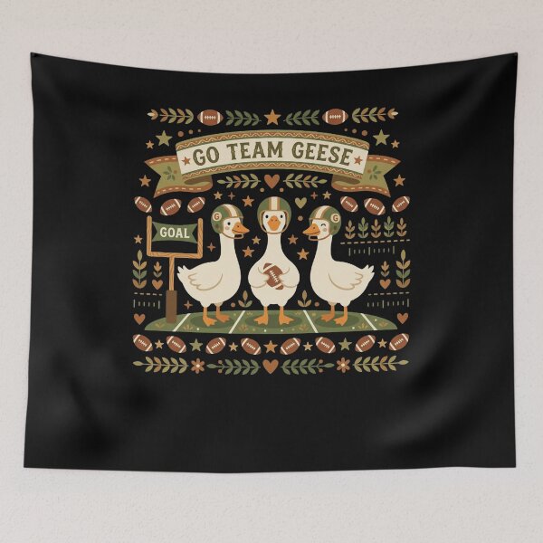 Item preview, Go Team Geese American Football Fan Apparel funny goose designed and sold by snowry.