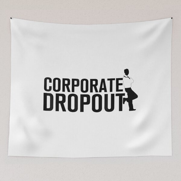 Item preview, Corporate Dropout t-shirt for Succesful Entrepreneur designed and sold by ElaineZPink.