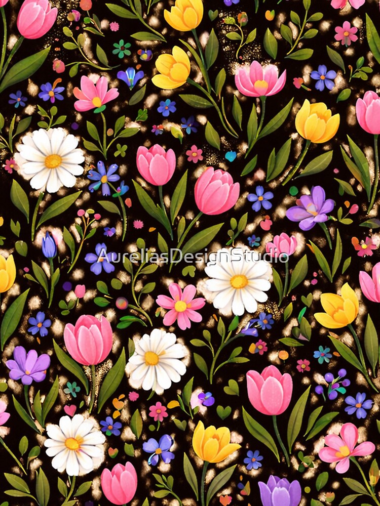 Thumbnail 4 of 4, iPhone Case, Floral Pattern - Colorful Style designed and sold by Designstudio333.