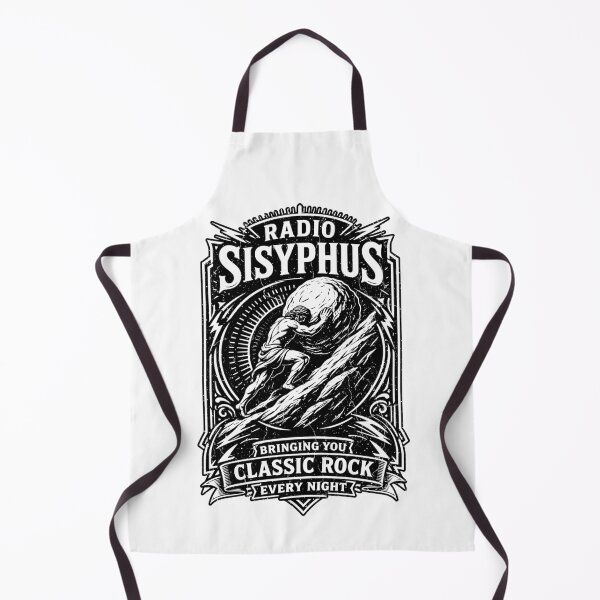 Item preview, Sisyphus Radio Classic Rock Funny Greek Mythology Philosophy designed and sold by GrandeDuc.
