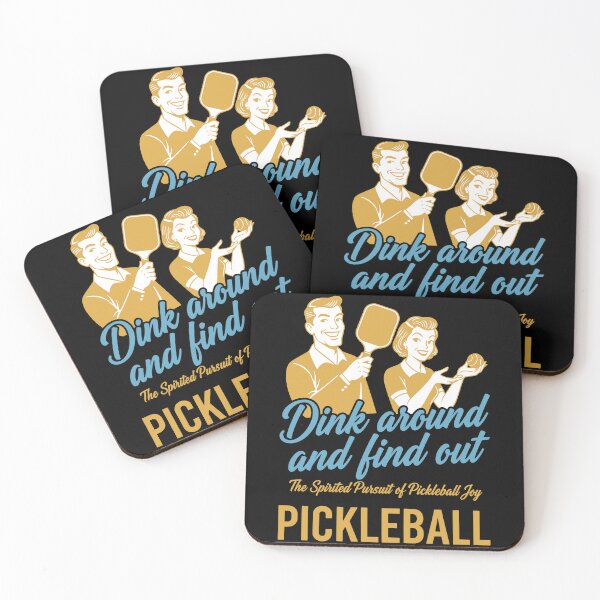 Item preview, Pickleball Dink Around And Find Out Funny Love designed and sold by LuminOrb.