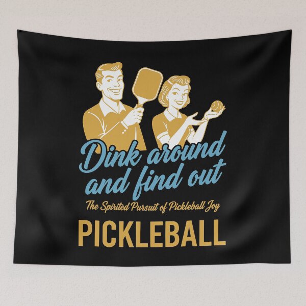 Item preview, Pickleball Dink Around And Find Out Funny Love designed and sold by LuminOrb.