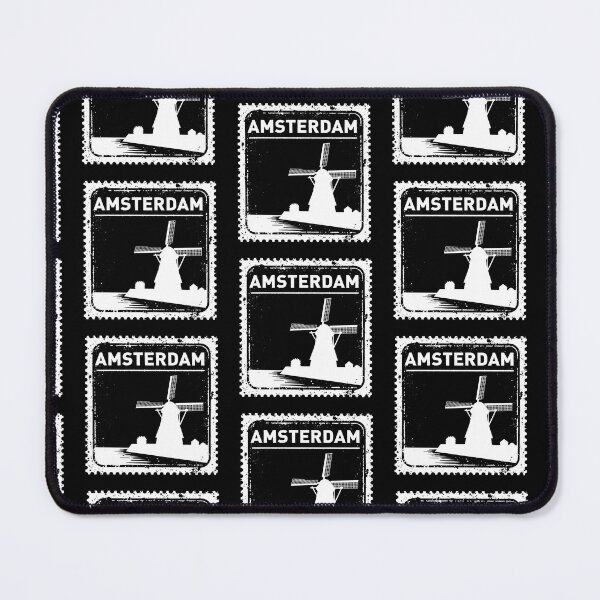 Item preview, Amsterdam Windmill Vintage Postage Stamp w designed and sold by Fikuall.