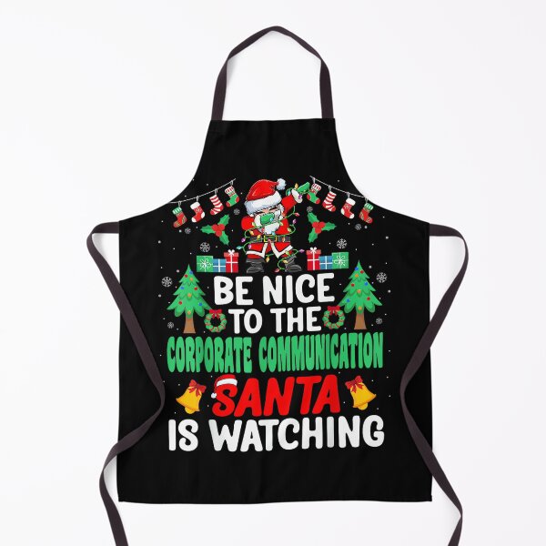 Item preview, Be Nice to the Corporate Communication Santa - Christmas designed and sold by ElaineZPink.