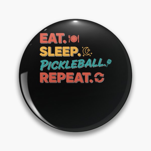 Item preview, Pickleball Funny Player Eat Sleep Pickleball designed and sold by LuminOrb.