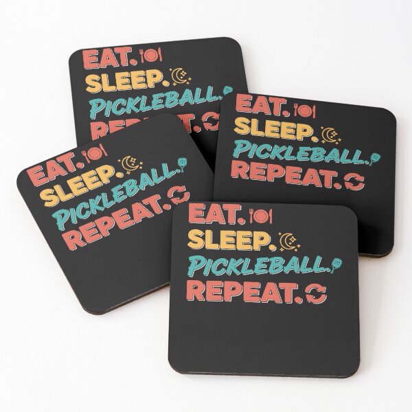 Item preview, Pickleball Funny Player Eat Sleep Pickleball designed and sold by LuminOrb.