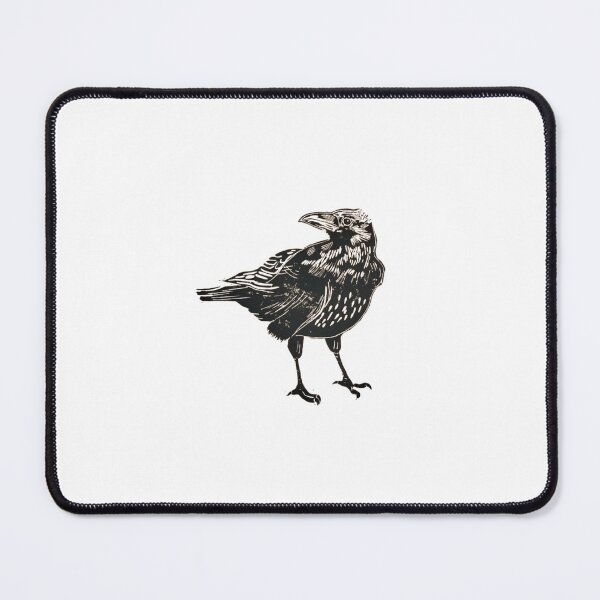 Item preview, Minimal Raven Silhouette Vintage Gothic designed and sold by GraveyardGlam.