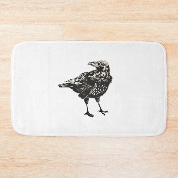 Item preview, Minimal Raven Silhouette Vintage Gothic designed and sold by GraveyardGlam.