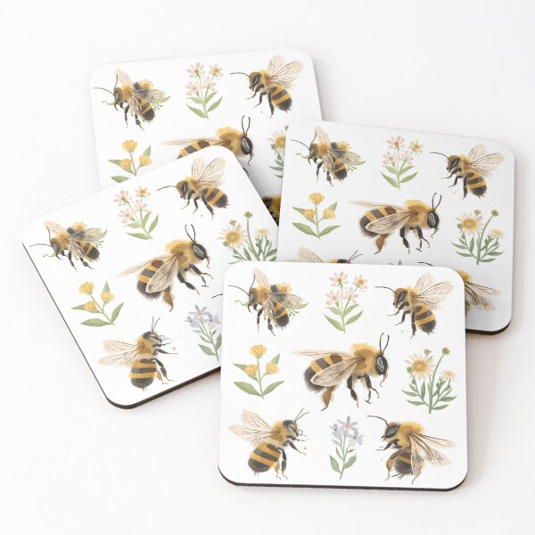 Item preview, Busy Little Bees designed and sold by TinyWarmThing.