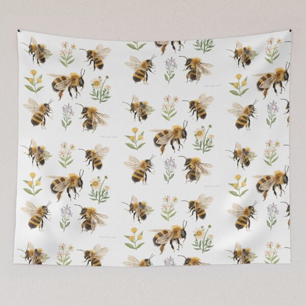 Item preview, Busy Little Bees designed and sold by TinyWarmThing.