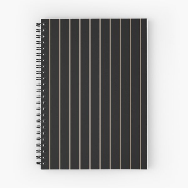 Aperçu de l'œuvre Motif à fines rayures noires et taupe créée et vendue par pattern-archive.