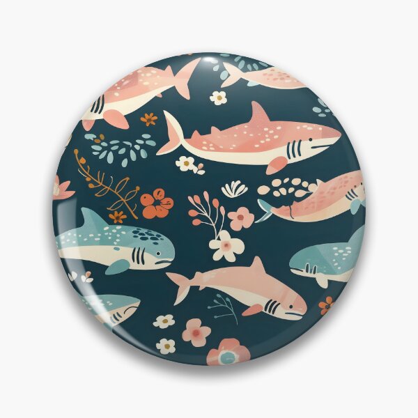 Item preview, Colorful Whales Pattern designed and sold by xiao xuans.