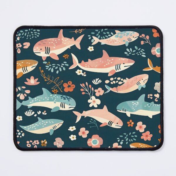Item preview, Colorful Whales Pattern designed and sold by xiao xuans.