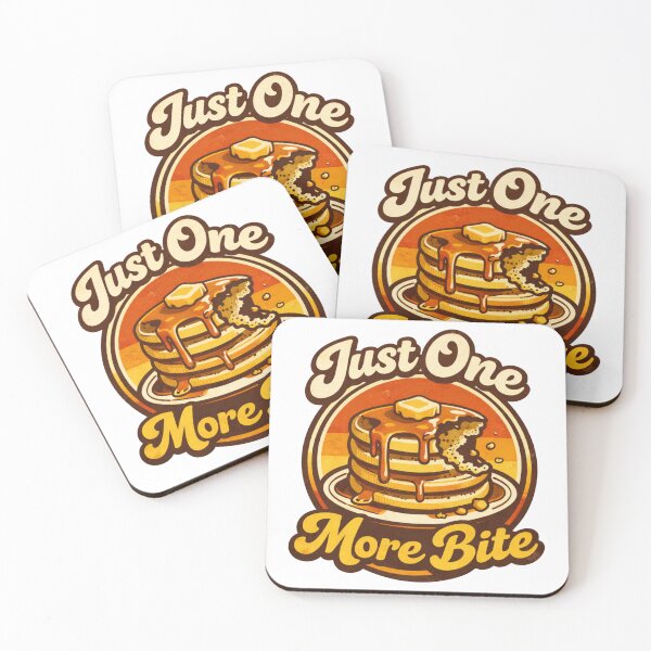 Item preview, Just One More Bite – Funny Food Lover Snack Humor Design designed and sold by rushaib.