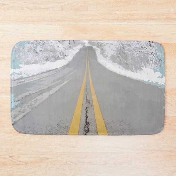 Item preview, Winter Road Leading Through Snowy Forest designed and sold by Arturo Daniel Garcia Palomo.