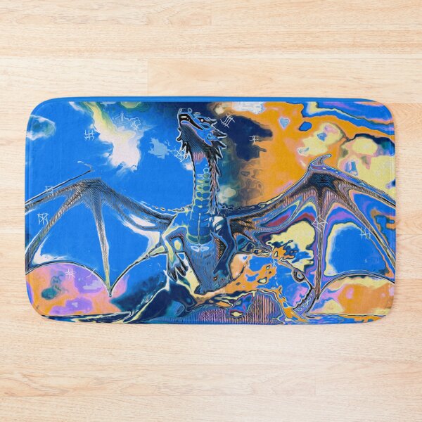 Item preview, Blue Dragon Fantasy Artwork designed and sold by NaturePrints.