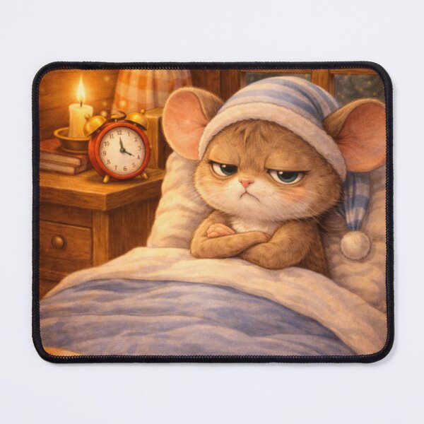 Item preview, Grumpy Maurelia Mouse designed and sold by AureliasDesignStudio.
