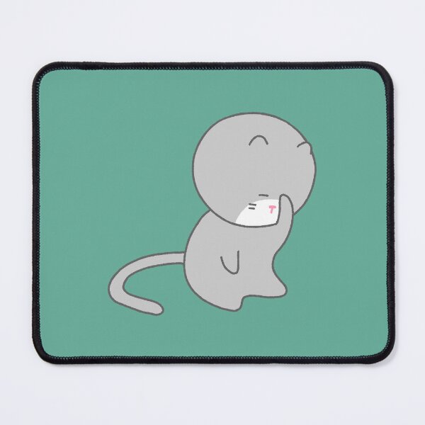 Item preview, Sweet Grey Kitten Aegyo - Hand Drawn Shy Cat Illustration designed and sold by ubborn.