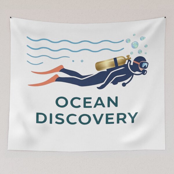 Item preview, Ocean Discovery – Scuba Diver Underwater Exploration Shirt designed and sold by Brinevex Co..