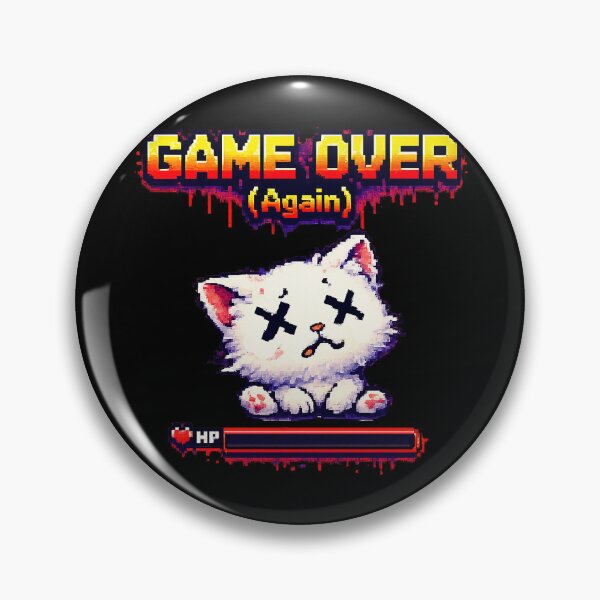 Item preview, Game Over (Again) designed and sold by AlvelinaCP.