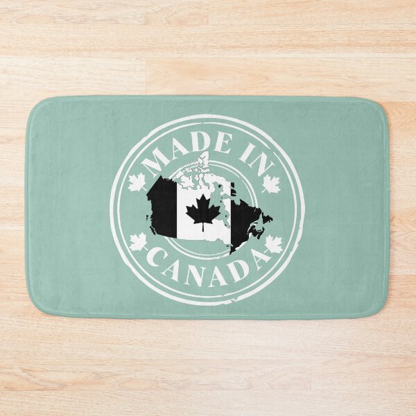 Item preview, Made In Canada Emblem - Black and White Canada Map designed and sold by aylastyle.