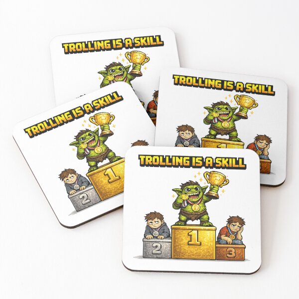 Item preview, Trolling Is a Skill designed and sold by AlvelinaCP.
