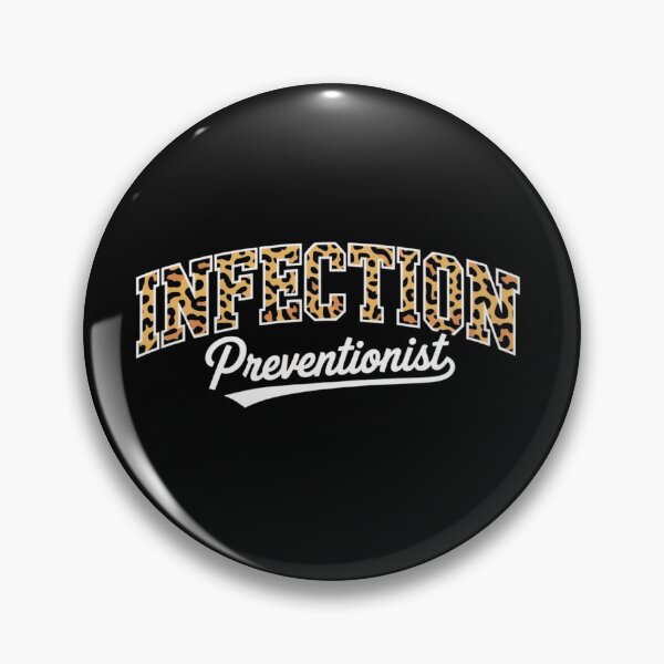 Item preview, Infection Preventionist Leopard Print Collegiate designed and sold by ZACK ART.