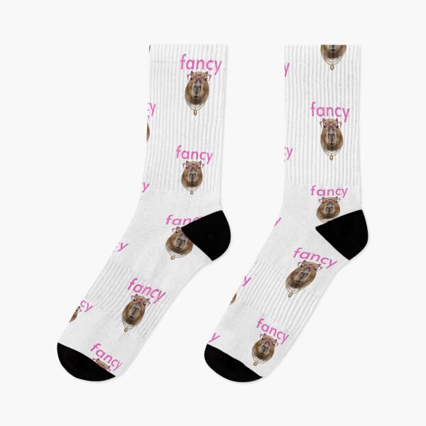 Item preview, Fancy Capybara Illustration: Quirky Brown Rodent with Pink Glasses and Pearls designed and sold by Colorful-Garden.