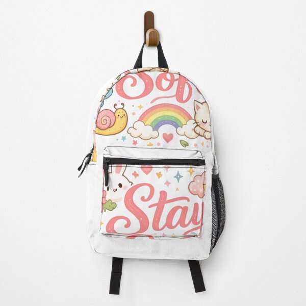 Item preview, Stay Soft Cute Aesthetic Quote Design | Pastel Kawaii Self Love Art designed and sold by Sanika arts .