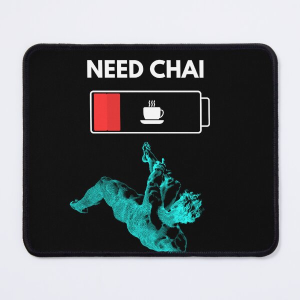 Item preview, Funny Need Chai Tea Low Battery Aesthetic designed and sold by lKenima.
