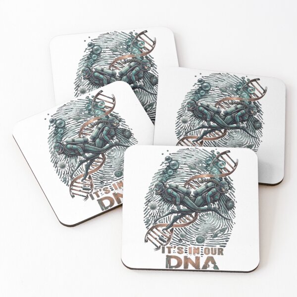 Item preview, It’s In Our DNA – Scuba Divers Ocean Evolution Graphic Shirt designed and sold by Brinevex Co..
