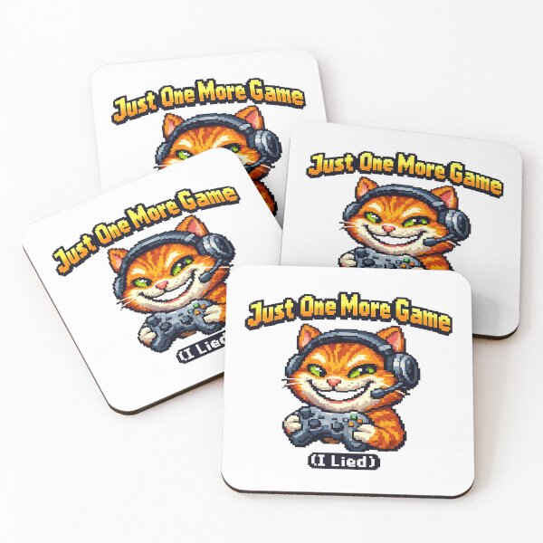 Item preview, Just One More Game (I Lied) designed and sold by AlvelinaCP.