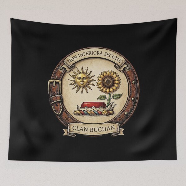 Item preview, Clan Buchan Crest designed and sold by BagTown Clans.